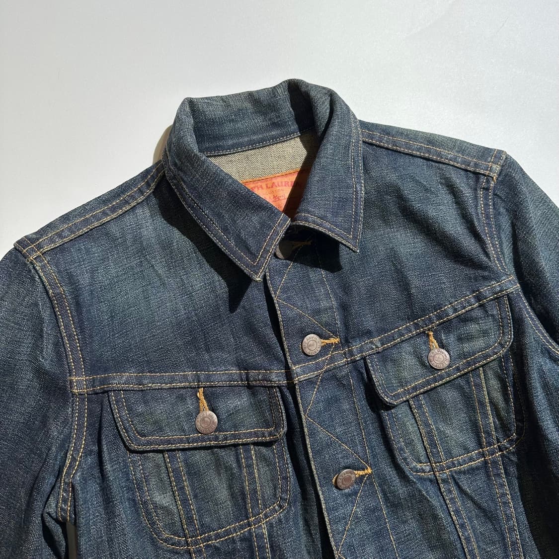 랄프로렌 던가리 셀비지 데님 청자켓 상품이미지4