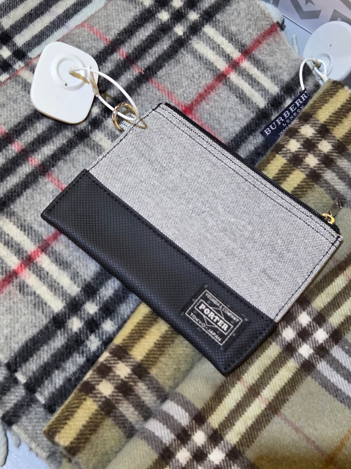 PORTER 포터 배색 지갑 파우치 상품이미지1