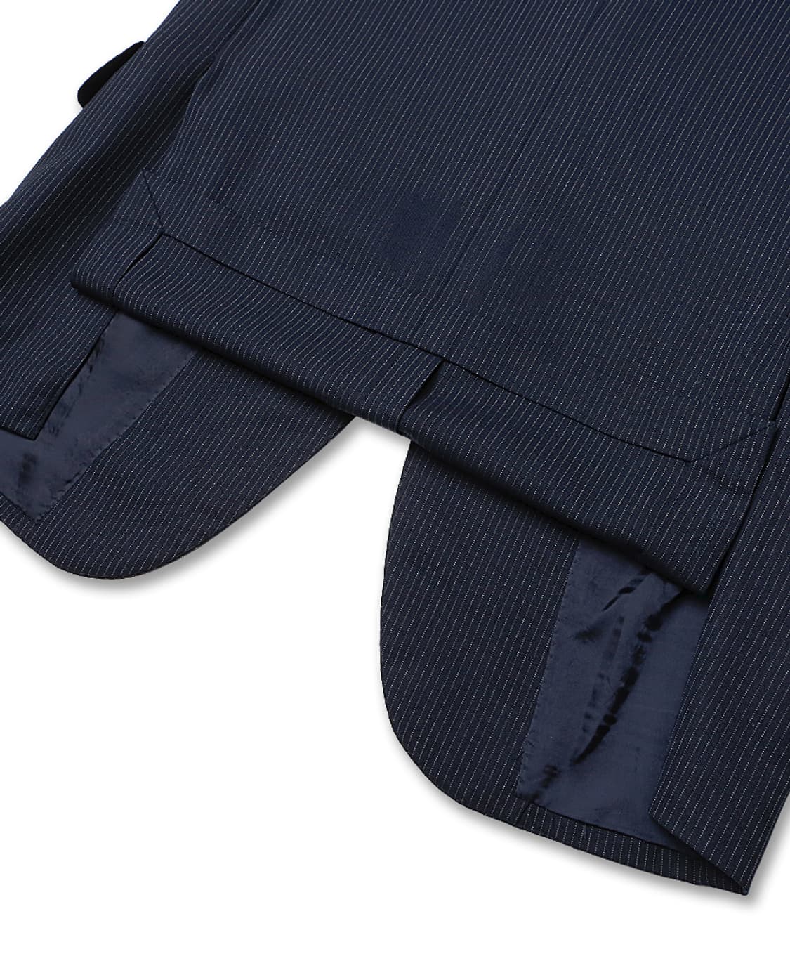 링자켓 [Sartoria Ring] 도티드 스트라이프 네이비 클래식 수트 상품이미지5