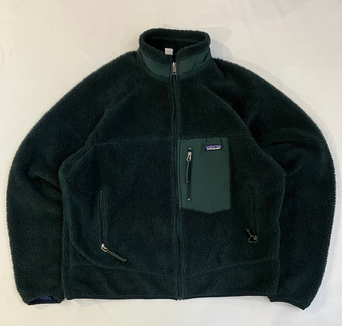 90s 파타고니아 레트로 X 파일 플리스 자켓 딥그린 상품이미지1