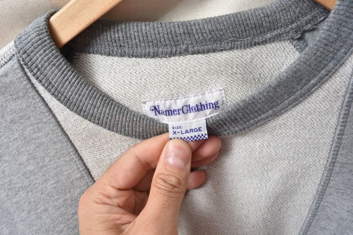 네이머 클로딩 패치 맨투맨 XL M0193 상품이미지6