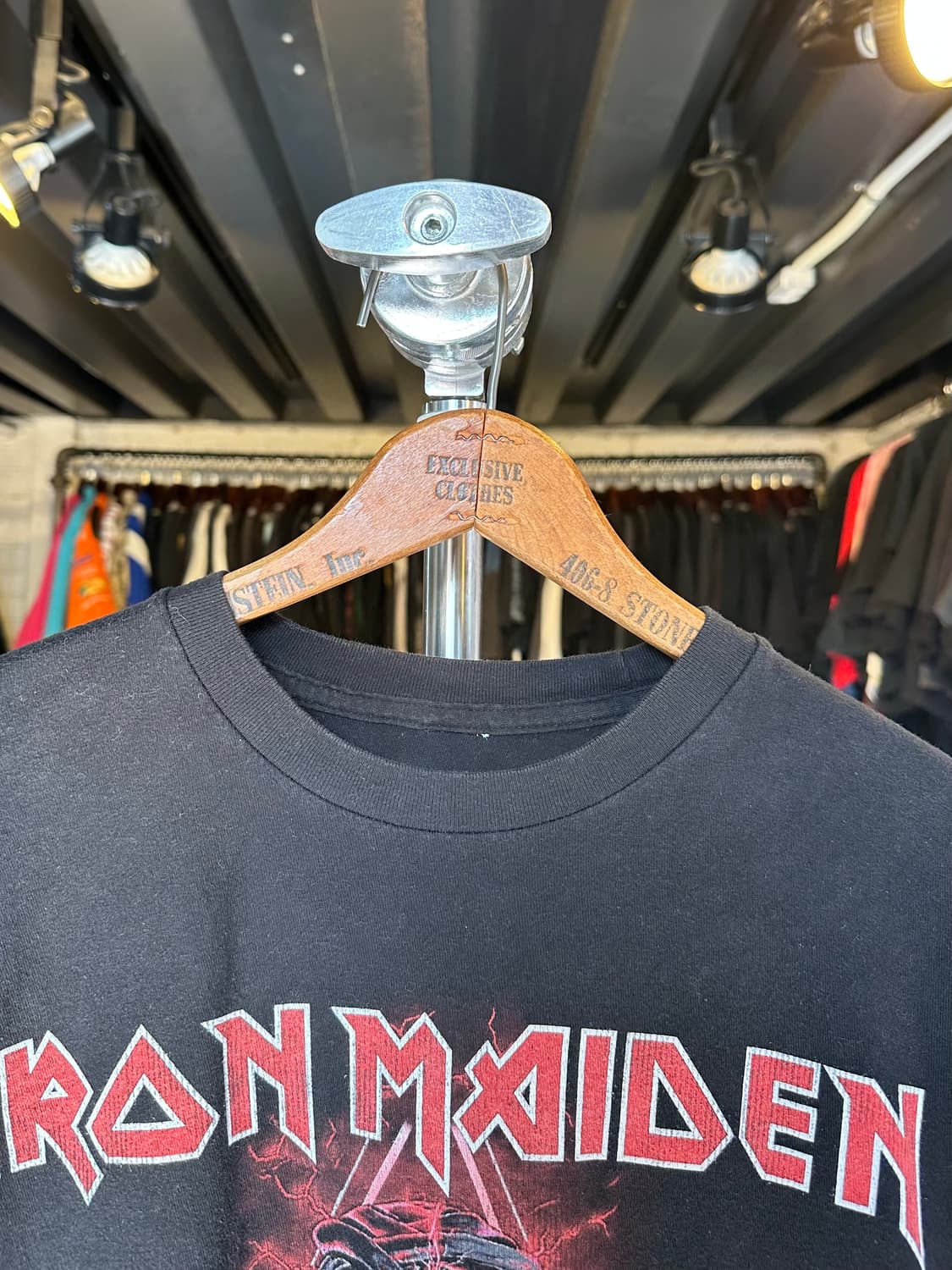 아이언 메이든 Iron Maiden 락밴드 프린팅 티셔츠 상품이미지2