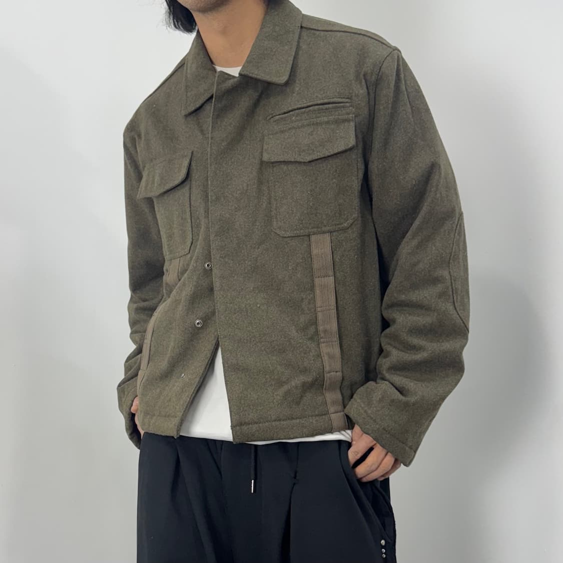 Armani Exchange Wool Jacket 상품이미지2