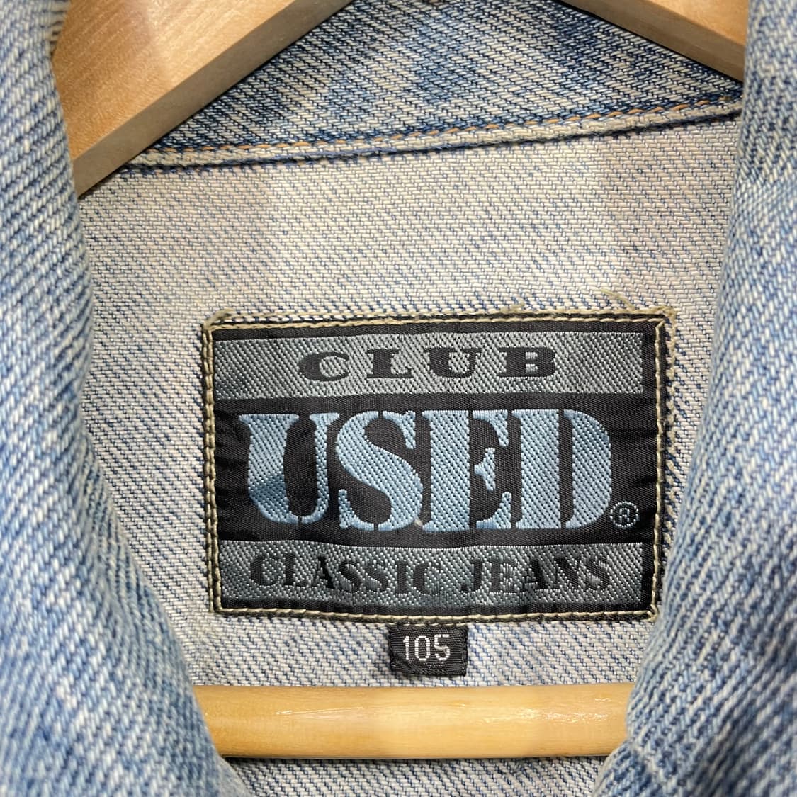 1990s 클럽유즈드 데님 자켓 상품이미지4