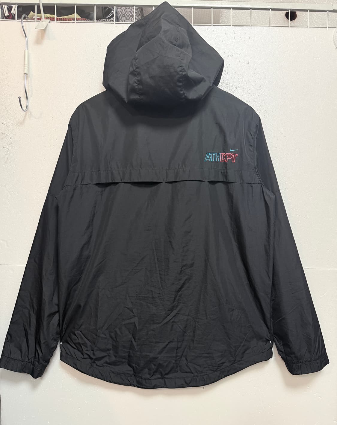 나이키 윈드브레이커 바람막이 블랙 네온 배색 100 상품이미지3