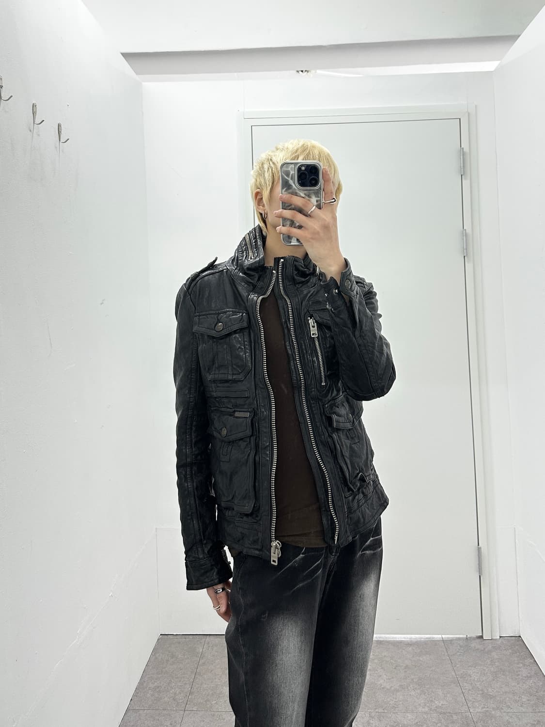 Buckaroo chrome tanning sheep leather ja 상품이미지2