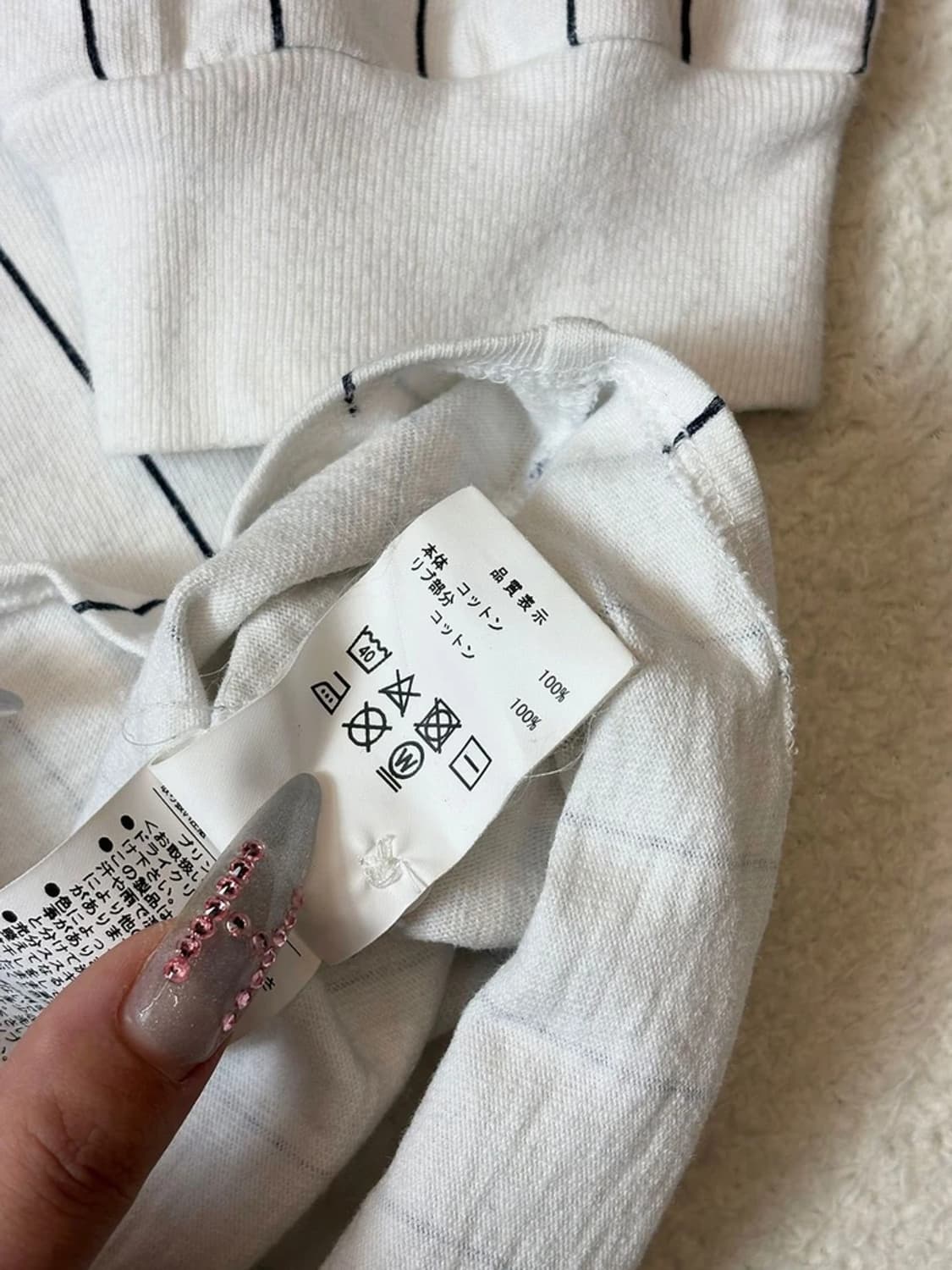 DESCENDANT 22ss 베어 LS 코튼 져지 롱 슬리브 PN6468 상품이미지9