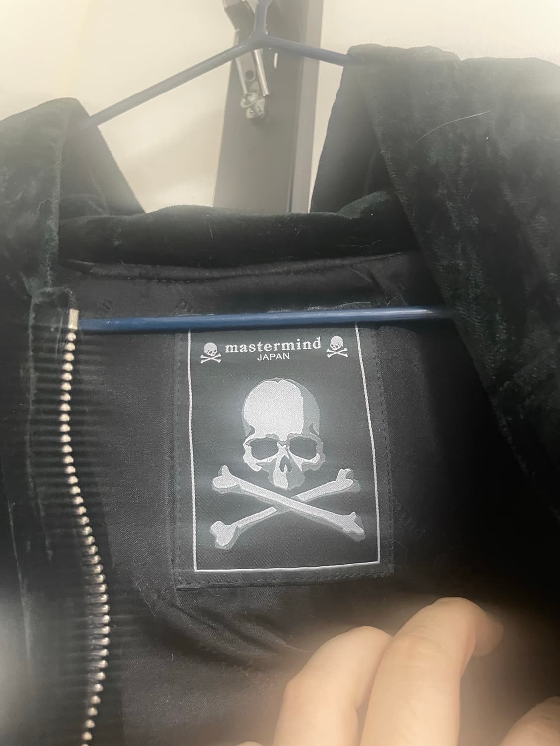 정품 마스터마인드 월드 스컬 자수 후드자켓M사이즈 상품이미지3