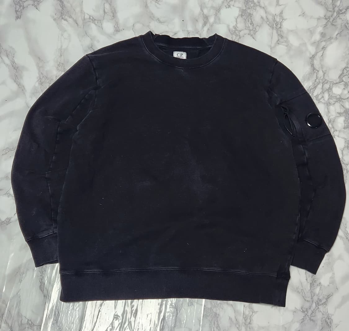 XL CP 컴퍼니 블랙 워싱 맨투맨 상품이미지2