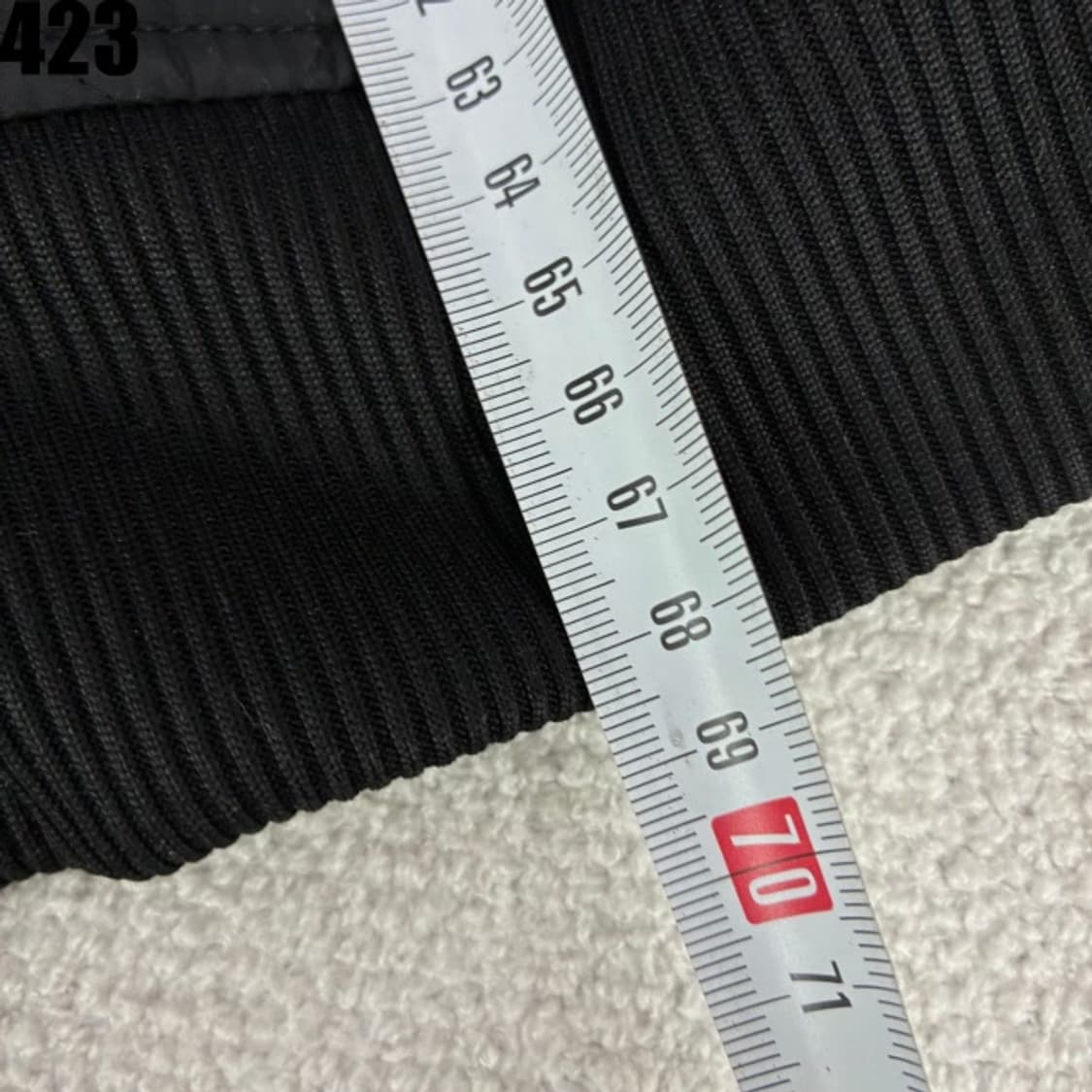 아디다스 블랙 퀼팅 봄버 자켓 m 상품이미지5