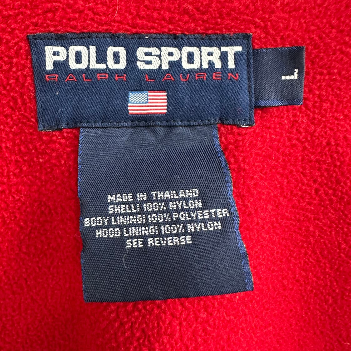 100 폴로 랄프로렌 스포츠 남자 올드스쿨 자켓 상품이미지4