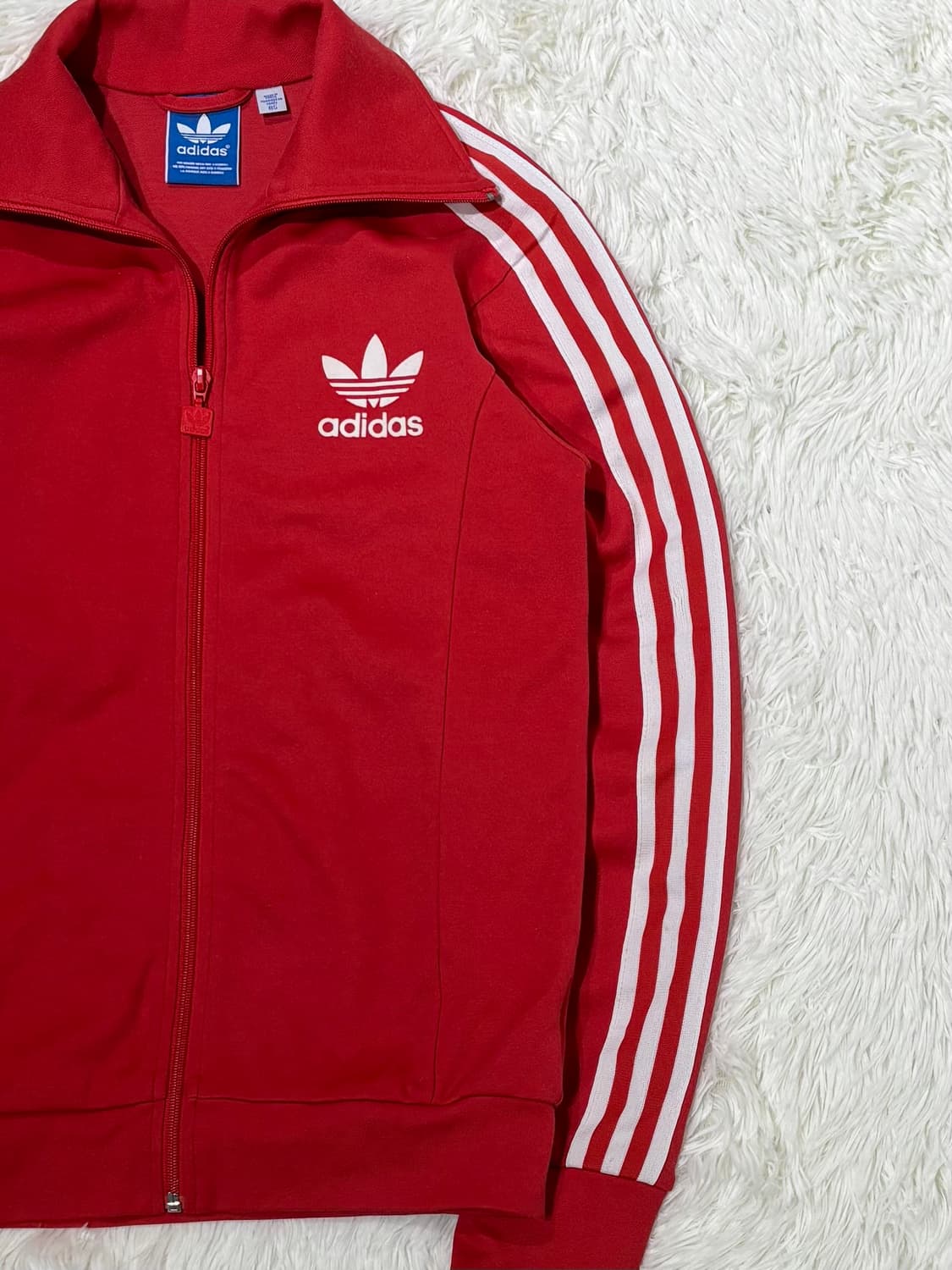 아디다스 유로파 삼선 레드 트랙탑 상품이미지7