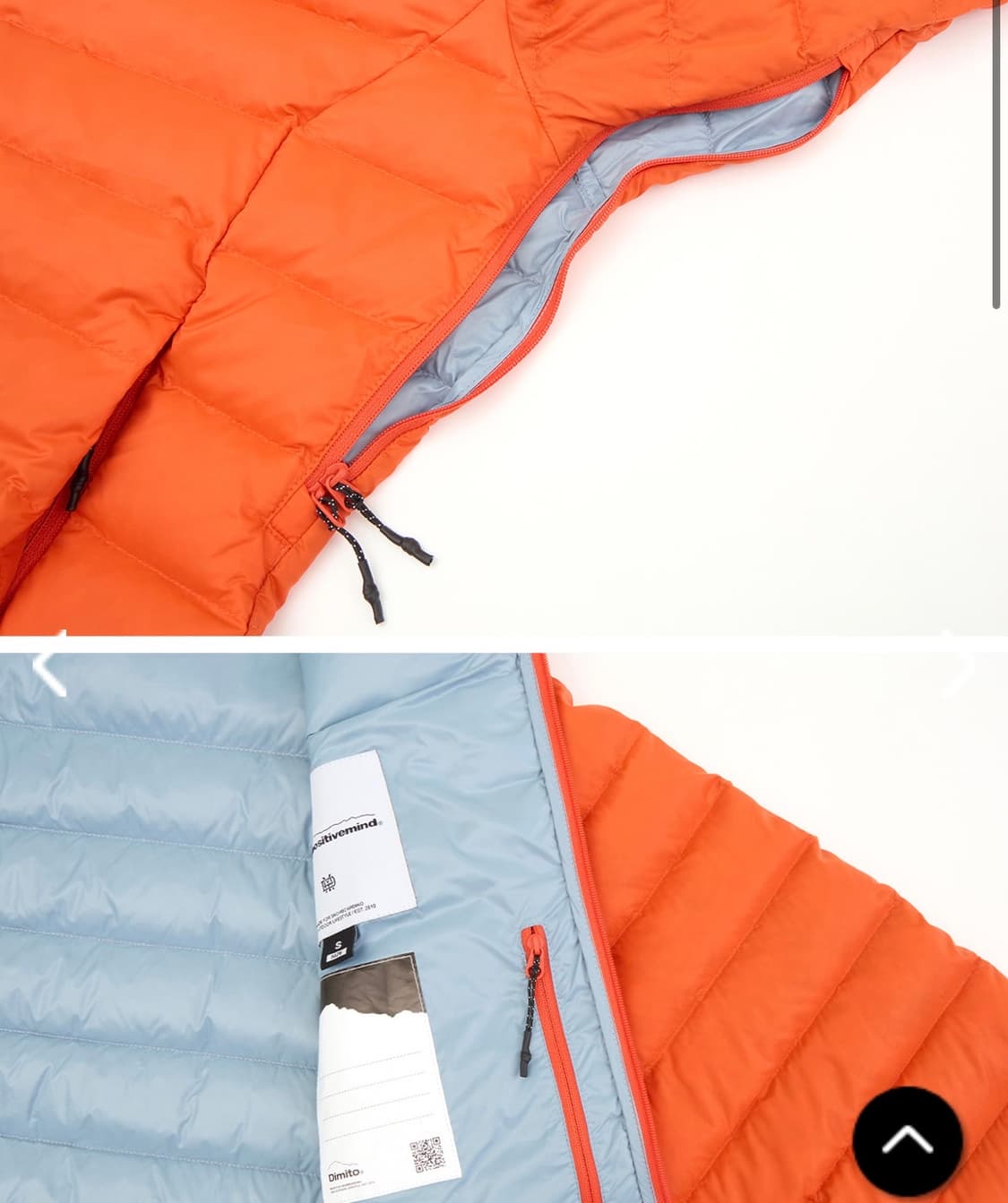 Dimito OPTIMUM LIGHT DOWN JACKET 경량패딩 xs 상품이미지9