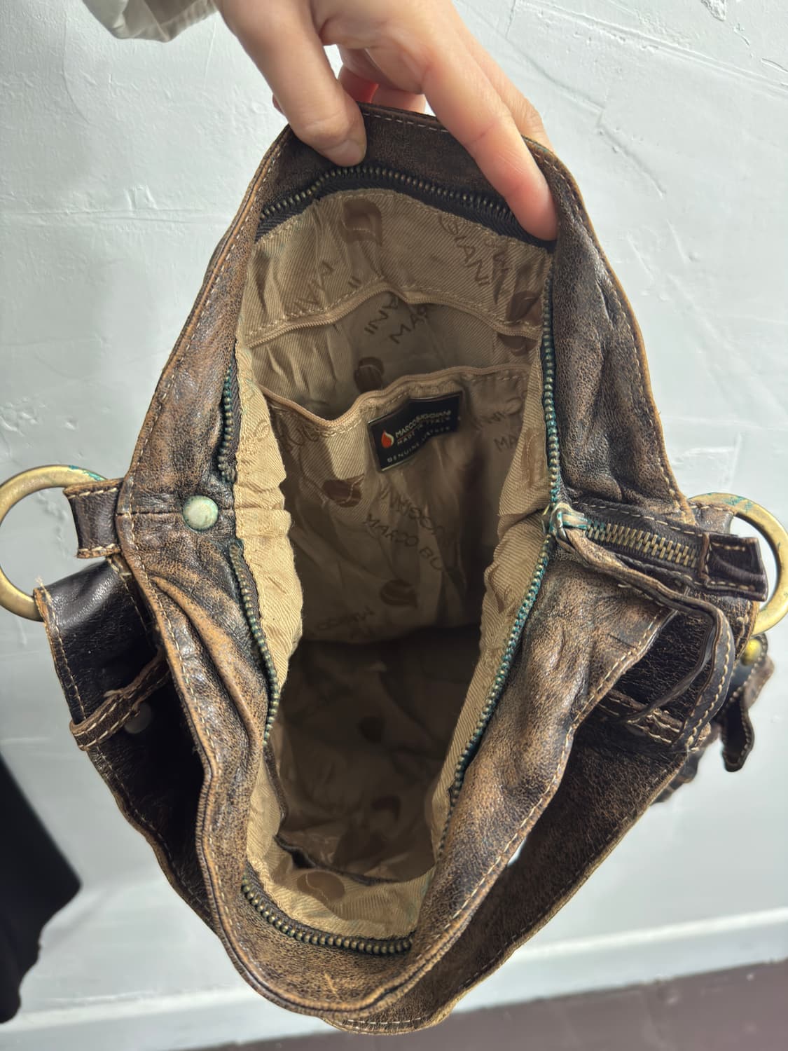 marco buggiani genuine leather bag 상품이미지8