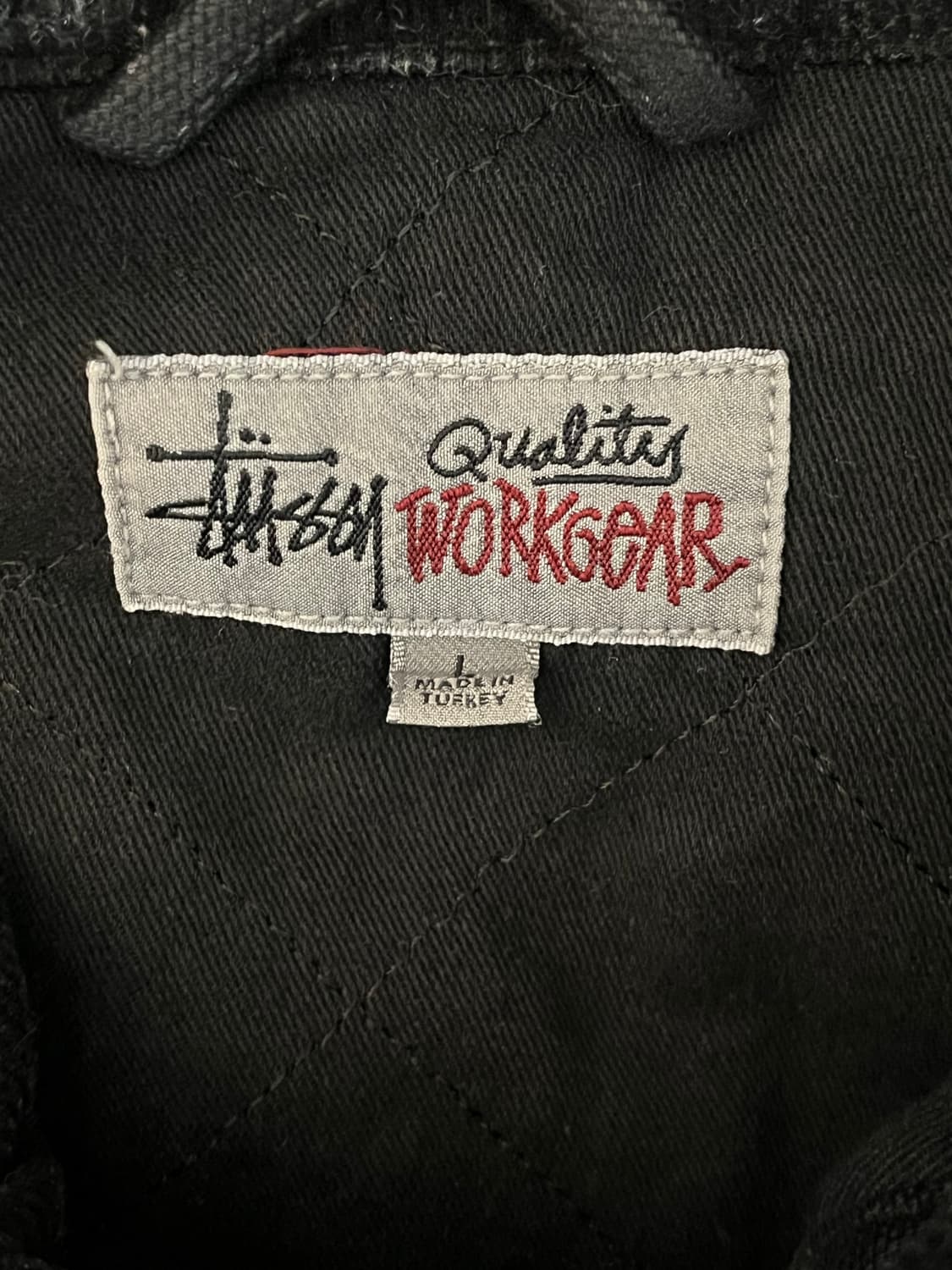 스투시 워시드 캔버스 자켓 L (워크자켓) 상품이미지3