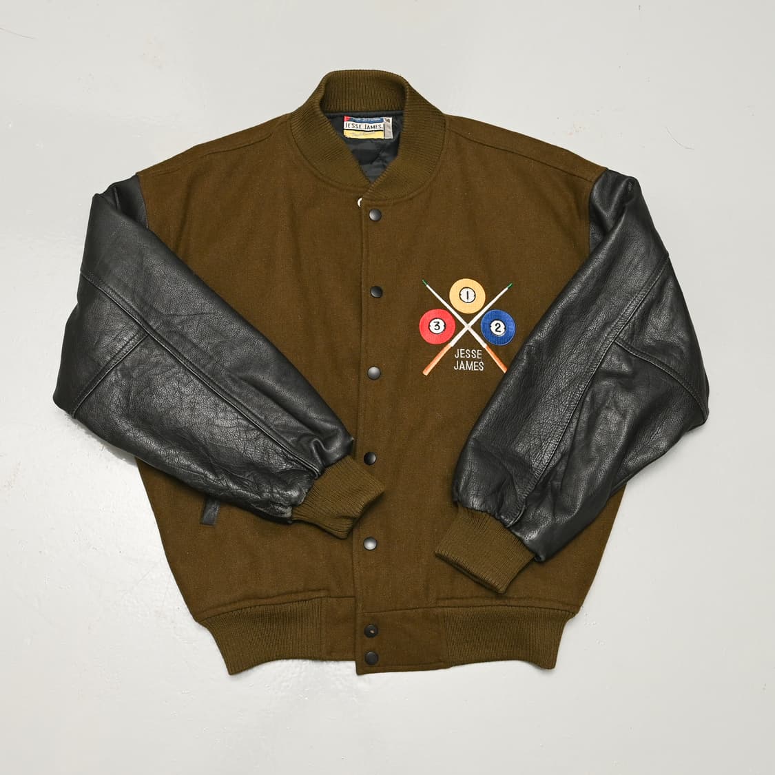 빈티지 레더암 스타디움 자켓 상품이미지1