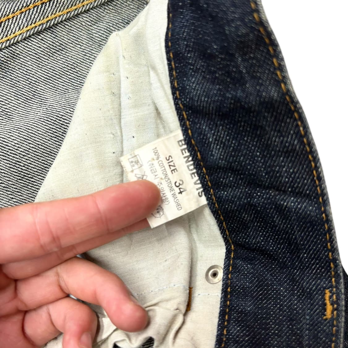 (34) 벤 데이비스 워싱 데님 팬츠 상품이미지6