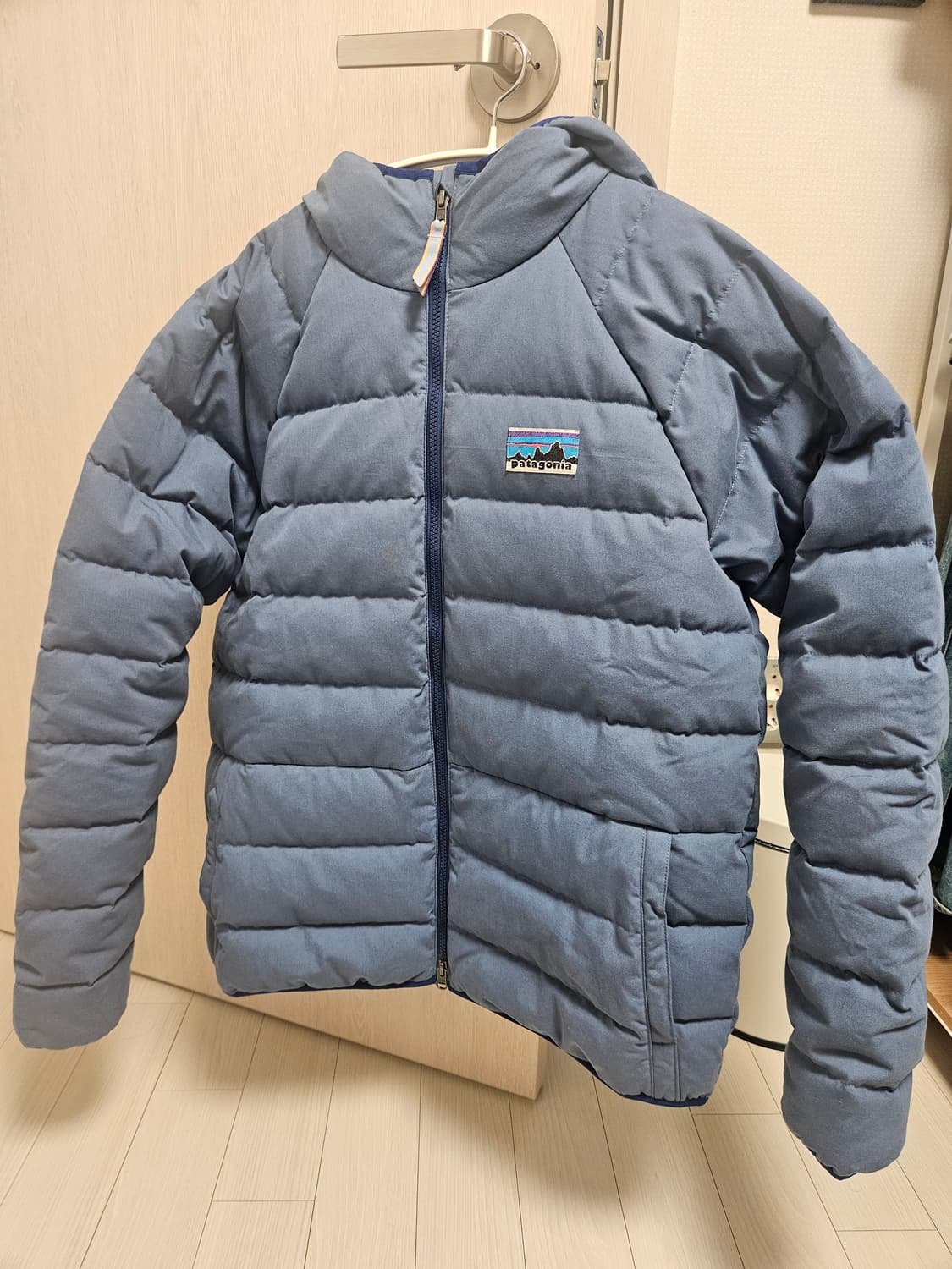 파타고니아 50주년 코튼다운 커런트블루 M 상품이미지2