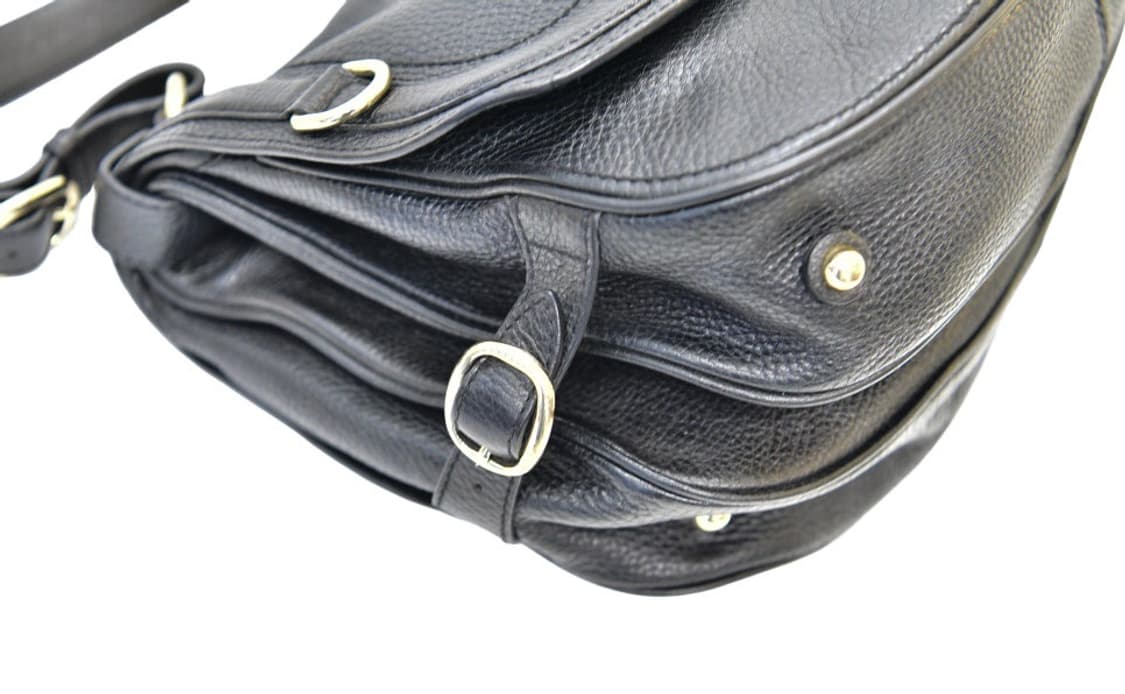 버버리 블랙 레더 숄더백 (정품) 상품이미지6