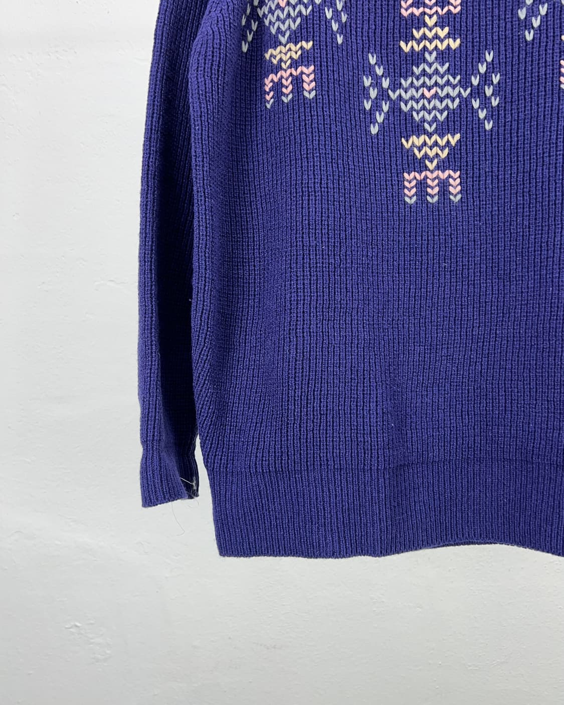 45 알피엠 바이올렛 나바호 울 니트 스웨터 상품이미지4