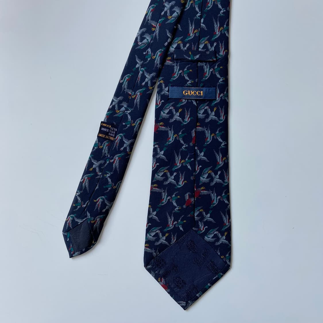 구찌(GUCCI) 심플로고 명품 정품 넥타이 상품이미지3