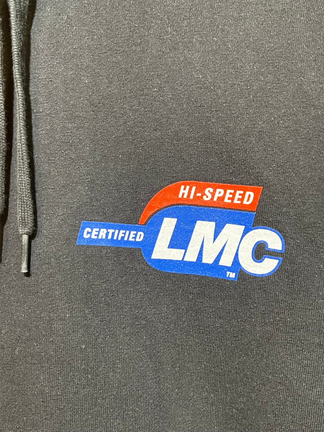 [M] 엘엠씨 LMC 후디 로고 그래픽 후드 티셔츠 블랙 상품이미지6