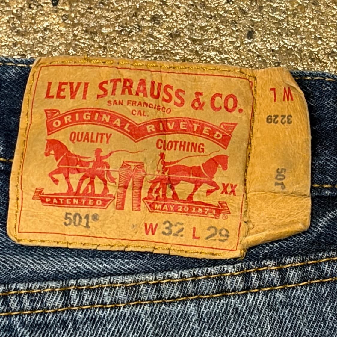 USA  빈티지 리바이스 501 청바지 상품이미지10