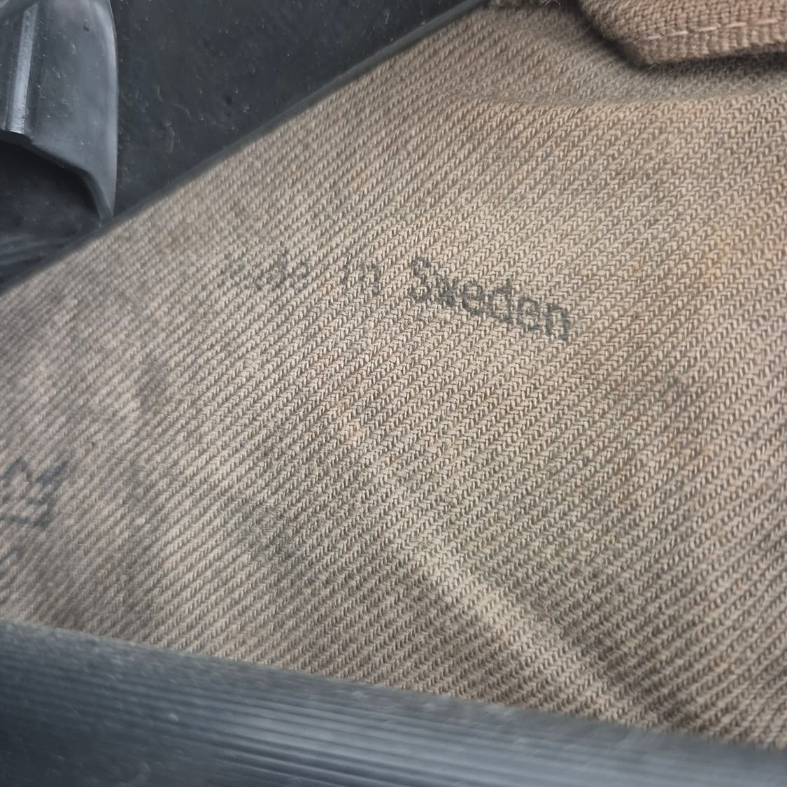 스웨덴 육군 M36 필드 자켓 울 모직 100사이즈 상품이미지6