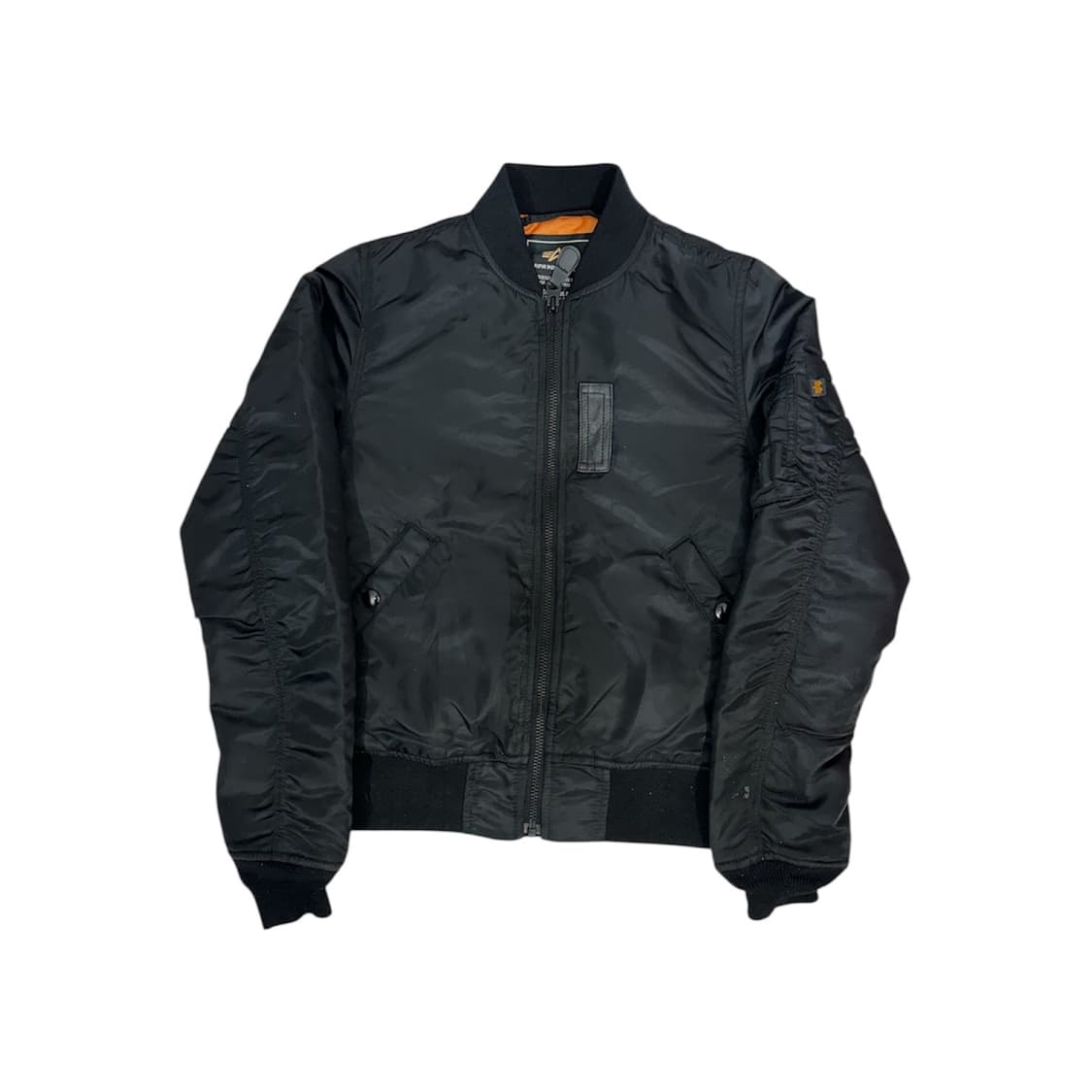 알파 인더스트리 블랙 일본판 항공 잠바 마원 ma-1 자켓 M 상품이미지5