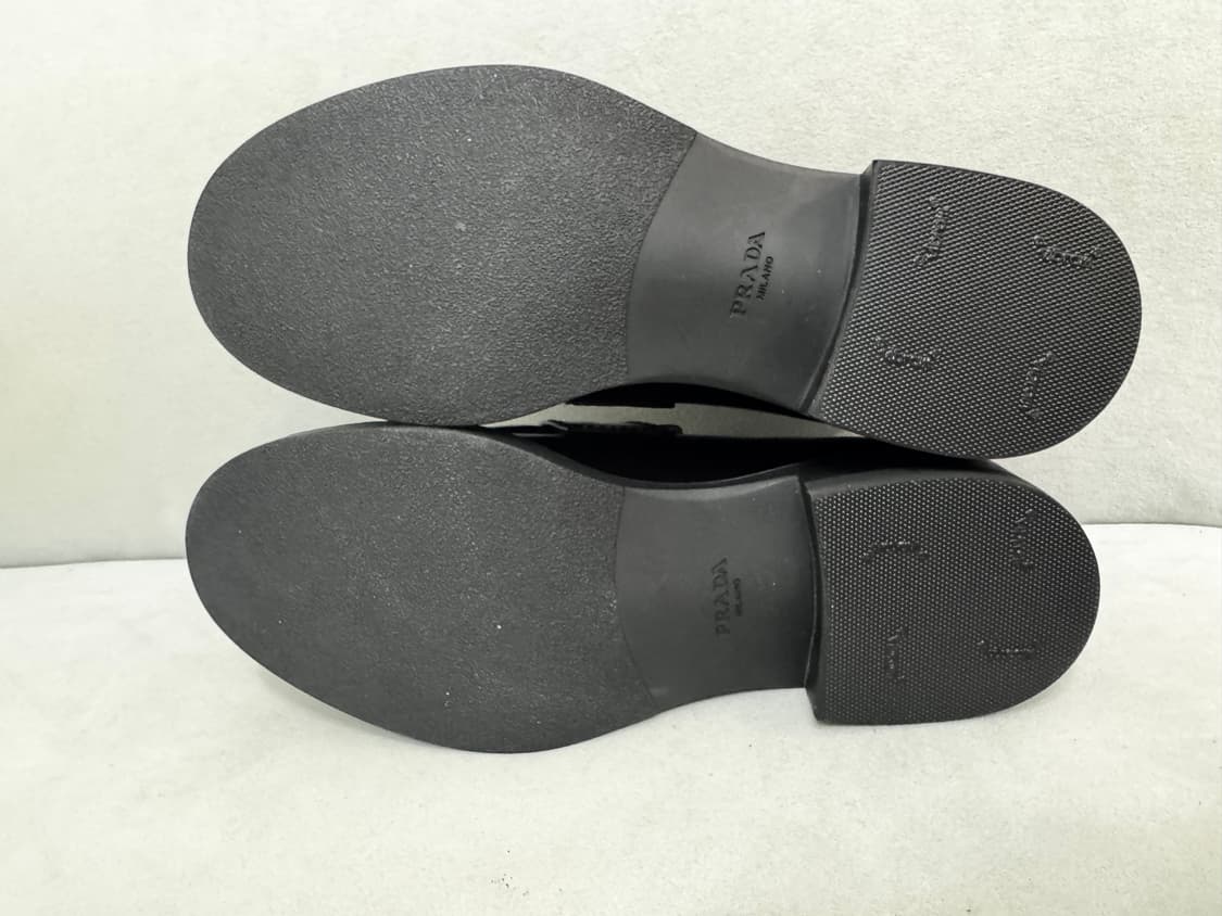 프라다 초콜릿 브러쉬드 레더 로퍼/8size 상품이미지3