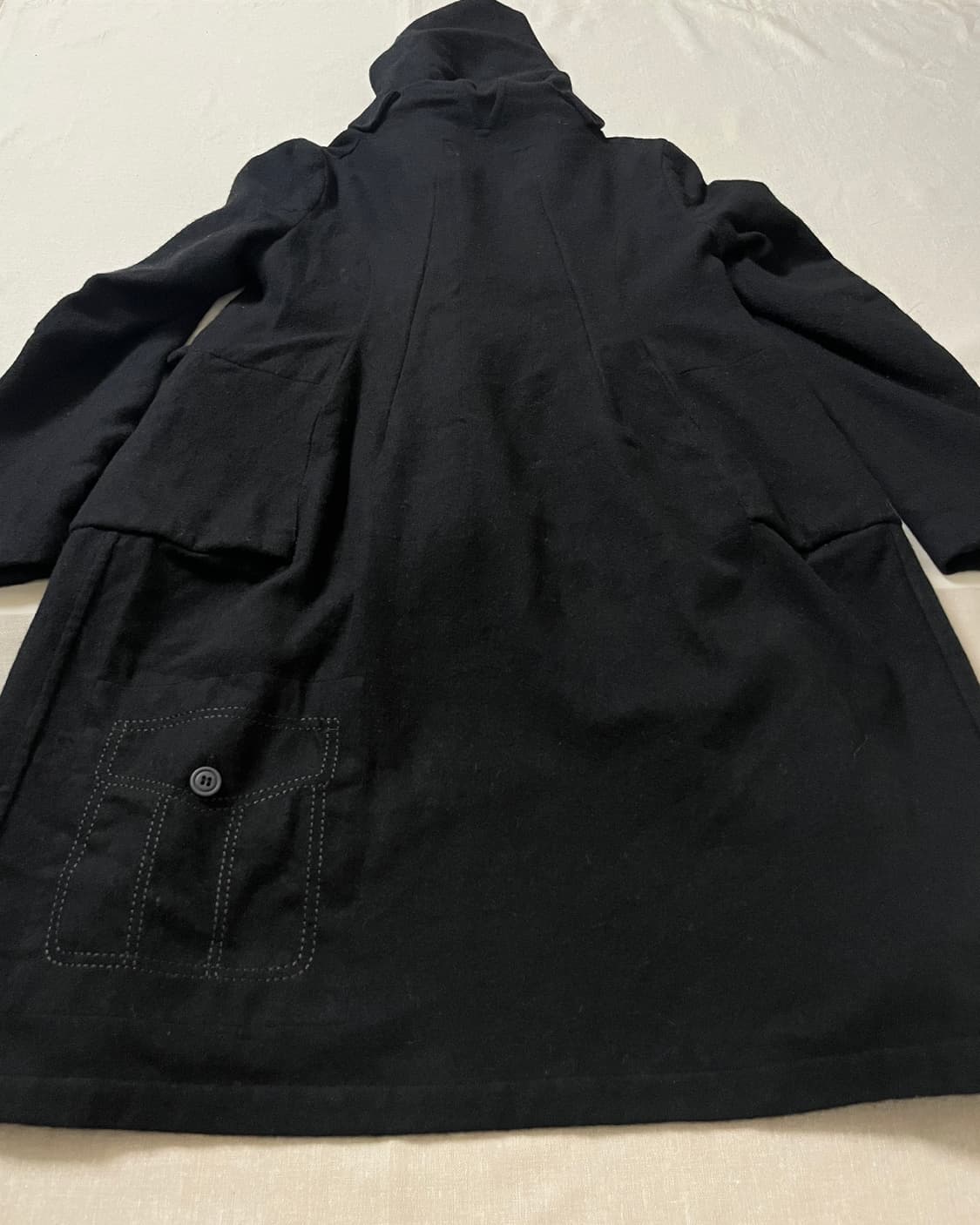 꼼데가르송 레이어드 도킹 코트 comme des garcons black 상품이미지5