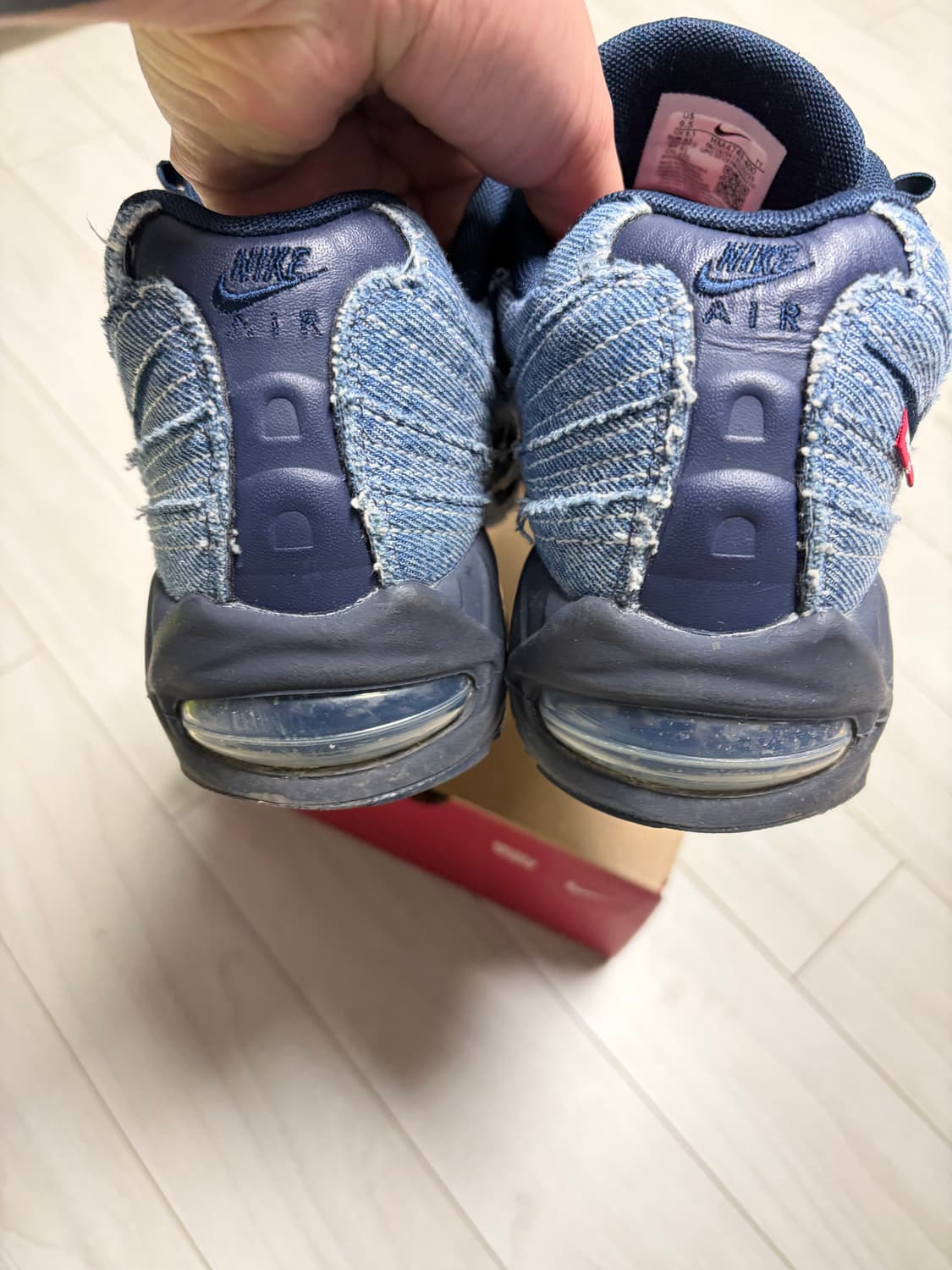 (275) 나이키 리바이스 에어맥스 95 옵시디언 상품이미지7