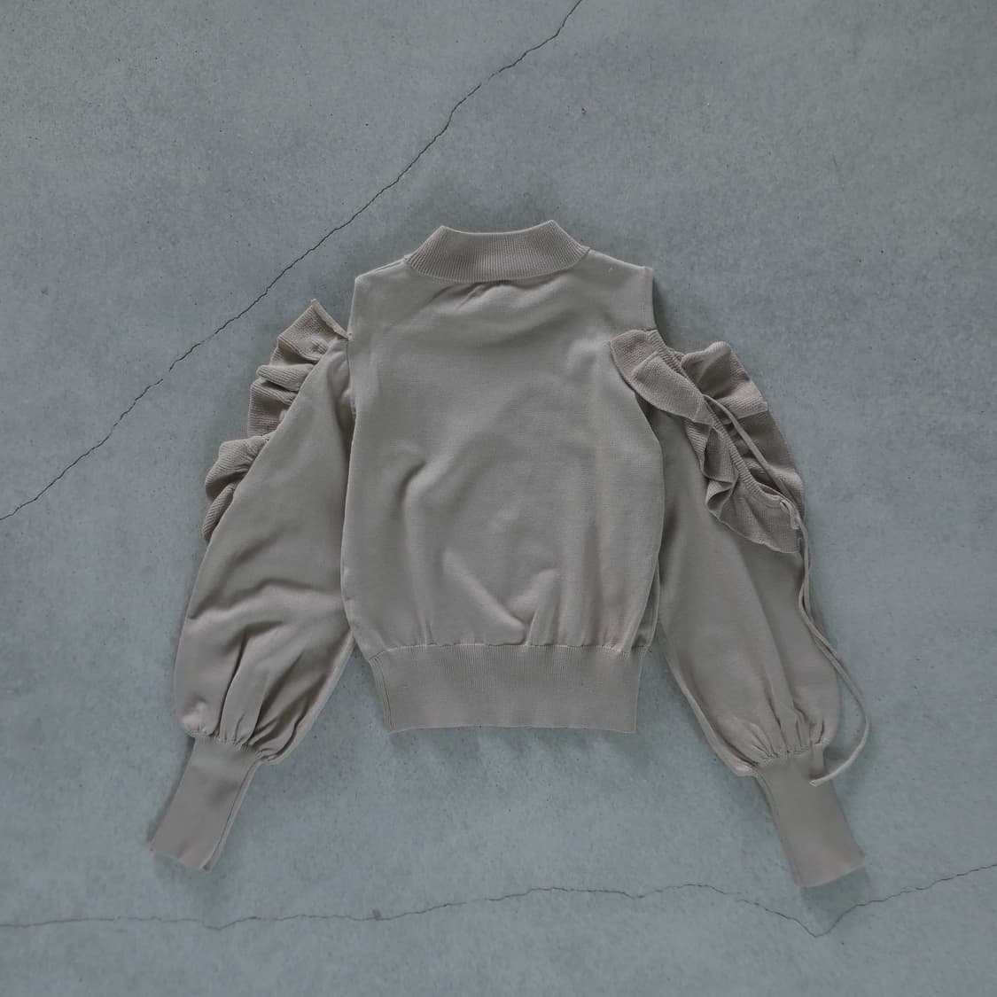 디에이디 빈티지 셔링 오프 니트 상품이미지3