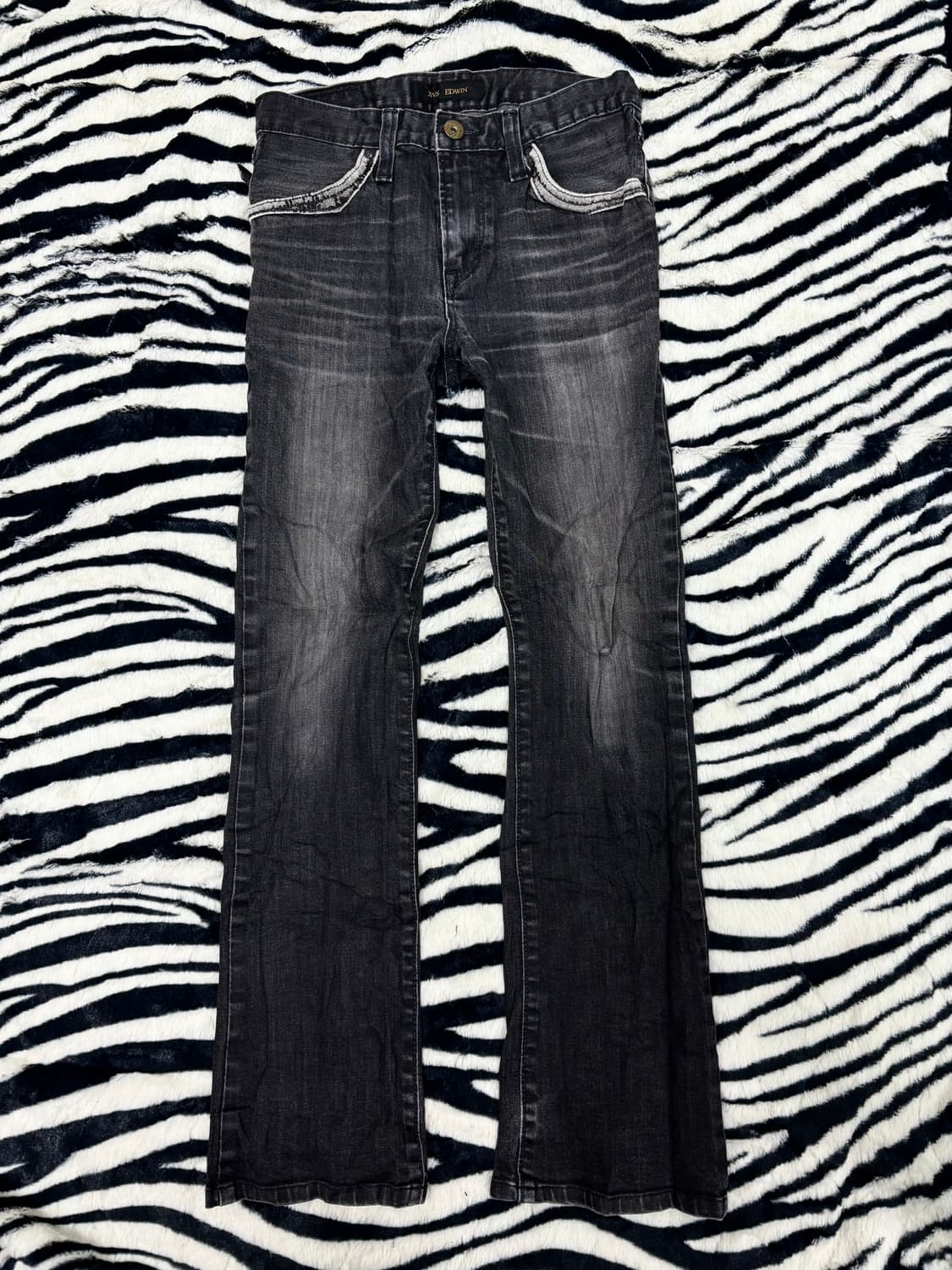 [Edwin]Semi-Boots Cut Washed Pants 상품이미지4