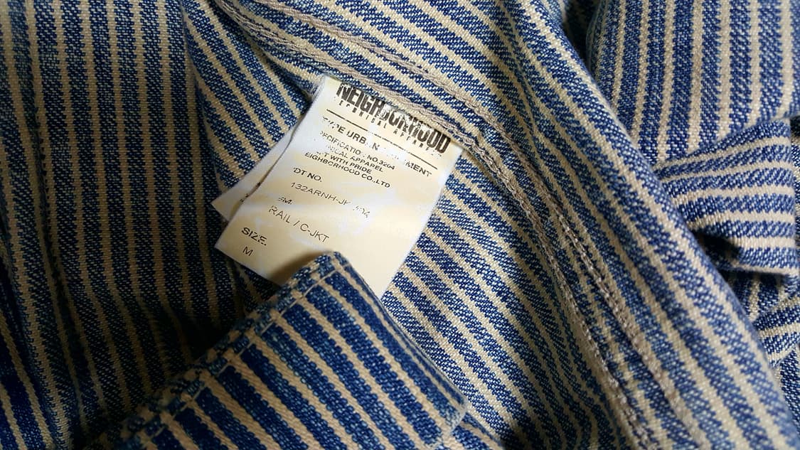 네이버후드 13AW 레일로드 커버올 자켓 상품이미지6