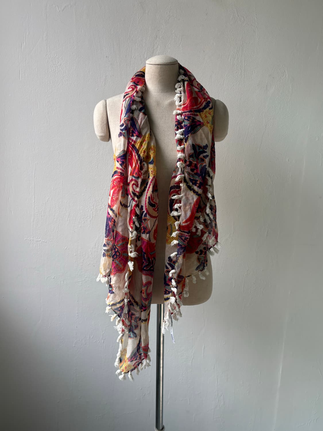 빈티지 에스닉 테슬 스카프  상품이미지2