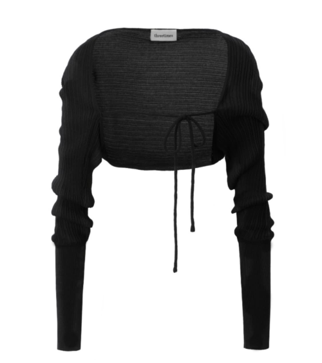 쓰리타임즈 릿볼레로 블랙 상품이미지1