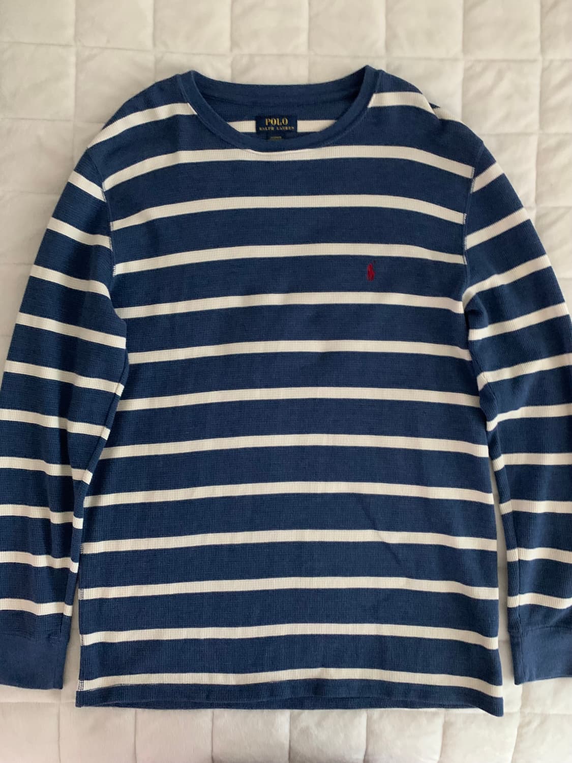 폴로랄프로렌 와플 스트라이프 롱슬리브 엄성현 상품이미지1