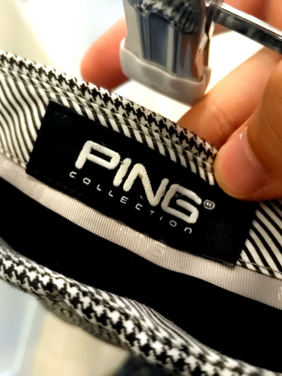 PING 올드머니 무드 포멀 체크 팬츠/ 34 상품이미지3