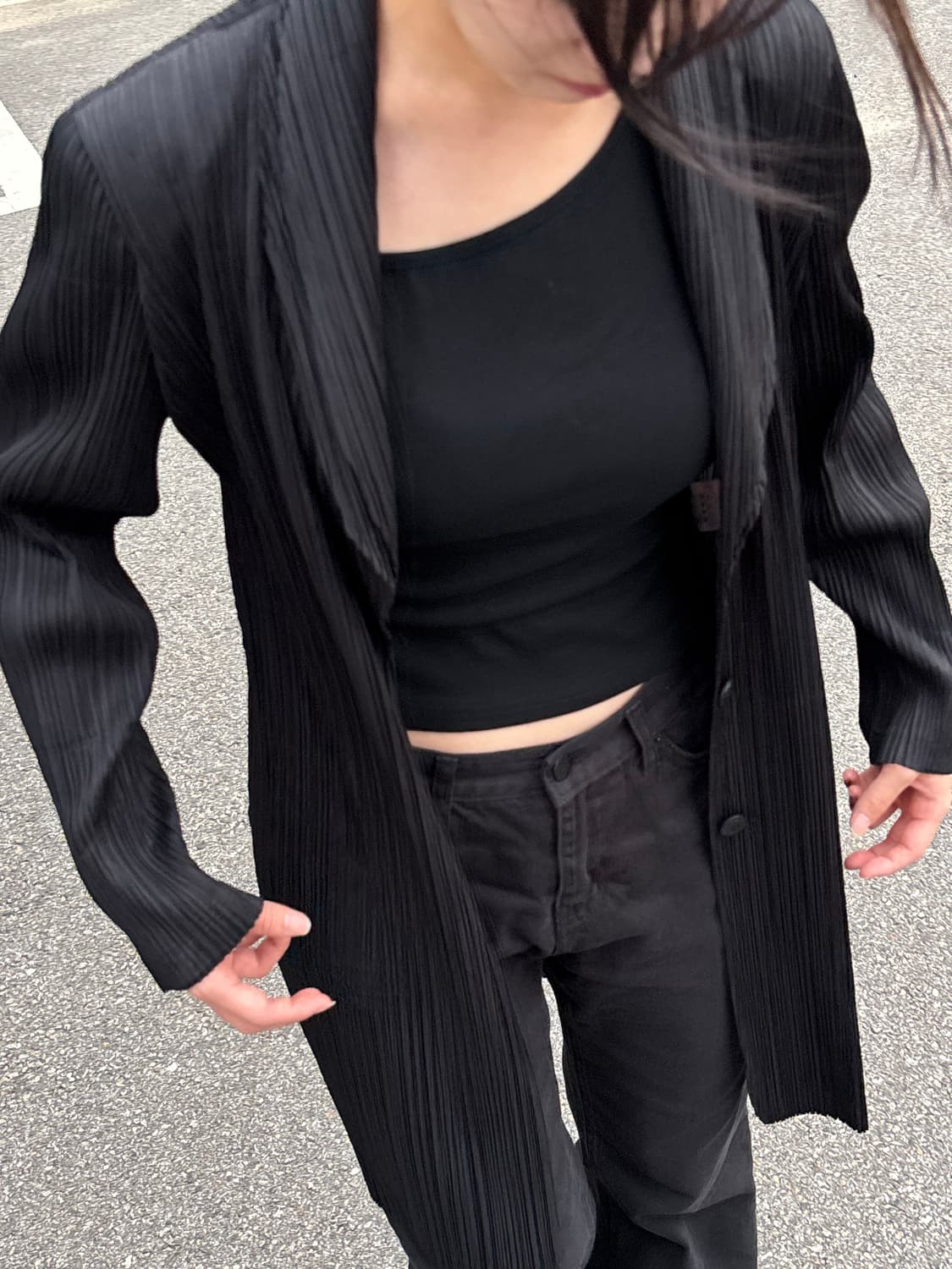 이세이미야케 플리츠 코트 상품이미지2
