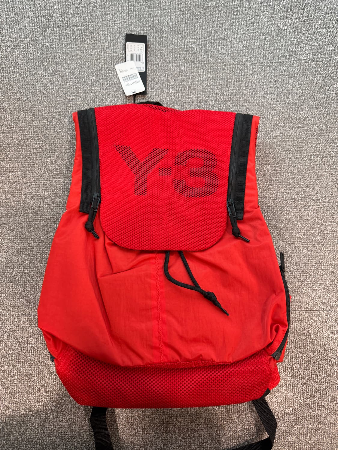 Y-3 요지야마모토 메쉬 러닝 백팩  상품이미지3