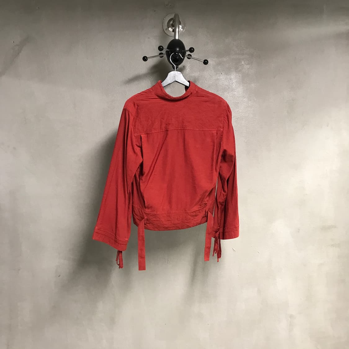 겐조 블라우스 레드 36(W) 상품이미지7