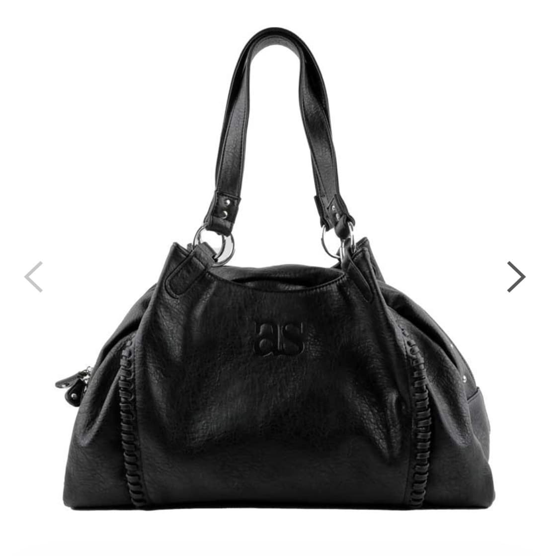 애즈온 보니타 빅백 블랙 상품이미지1