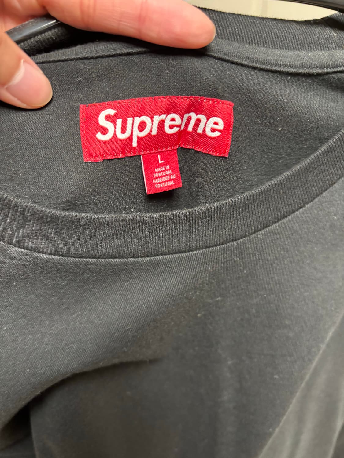 슈프림 스몰로고 롱슬리브 L 상품이미지2