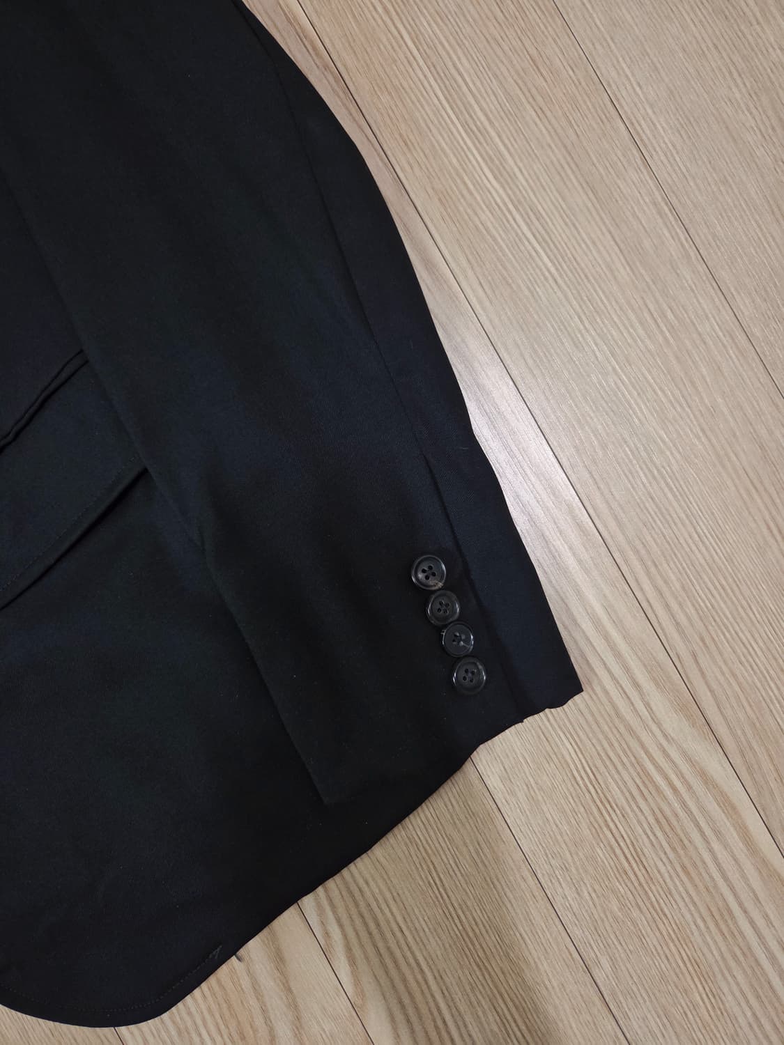 밴드오브아웃사이더 블랙 미니멀 블레이져 상품이미지4