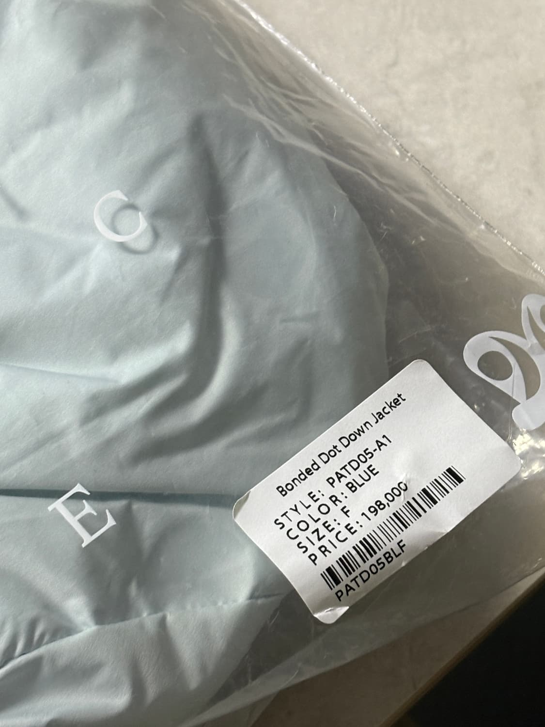 타입서비스 Bonded Dot Down Jacket 도트 경량 패딩 상품이미지4