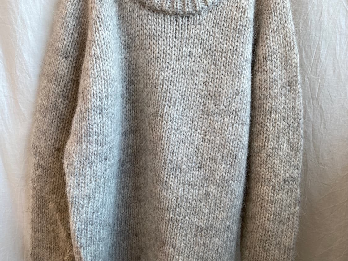 EBONY IVORY 그레이 울헤비니트(F) 상품이미지4