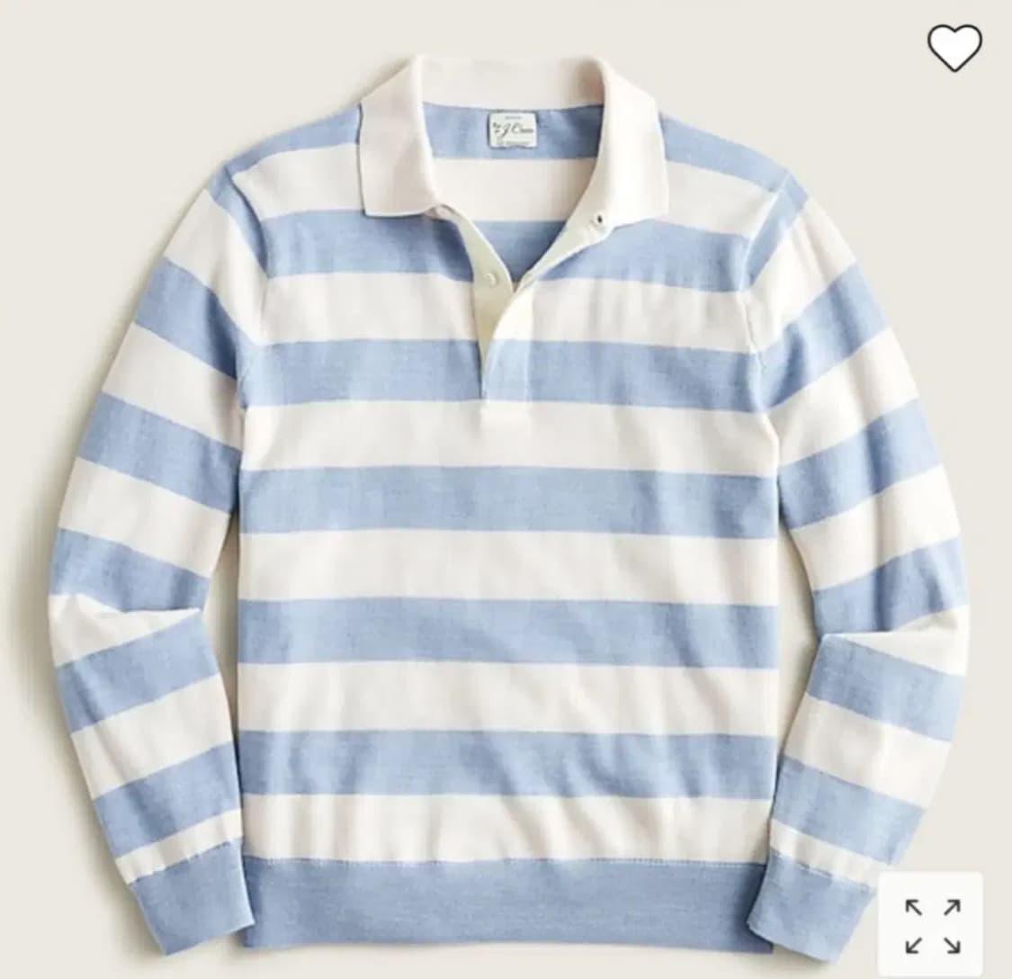 제이크루 Jcrew 메리노 울 럭비티 상품이미지1