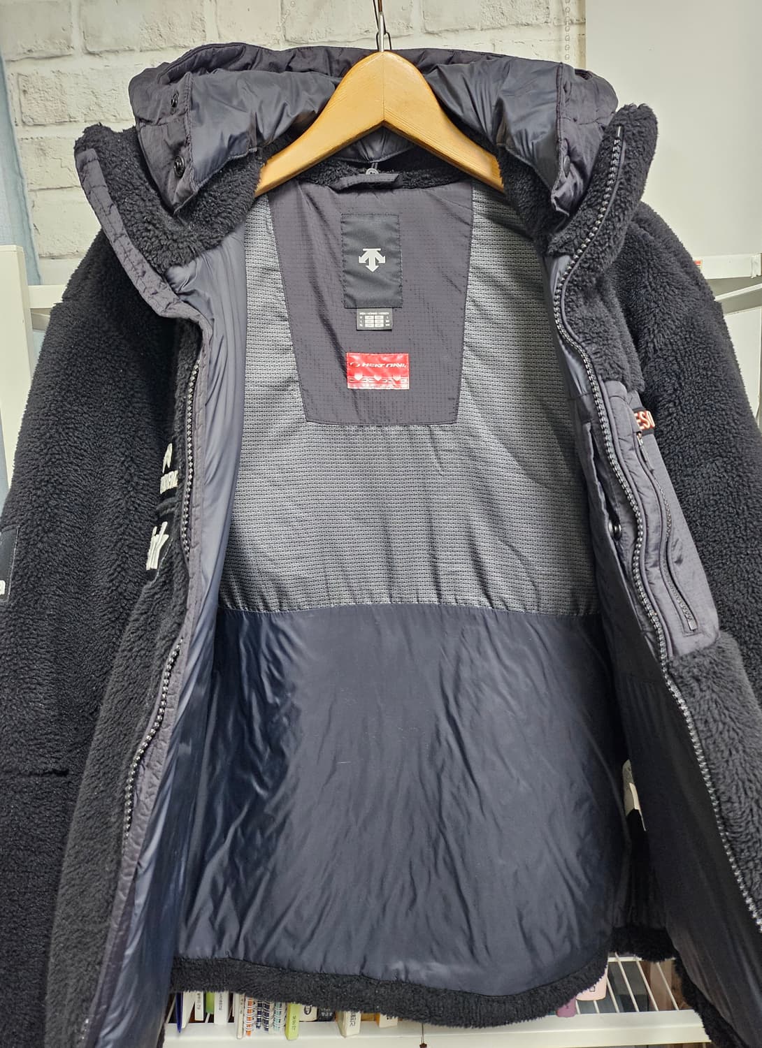 데상트 남성 후리스자켓 105 캐나다 스키크로스 슈퍼 플리스자켓 XD61 상품이미지7