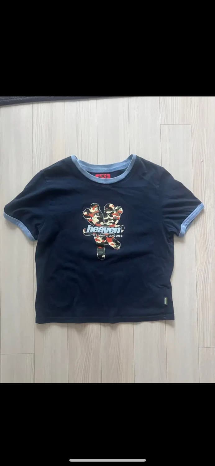 헤븐 바이 마크제이콥스 반팔 티셔츠 네이비 상품이미지1
